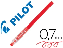 Frixion ball stick roller encre gel rouge 0.7 mm