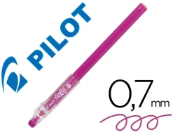 Frixion ball stick roller encre gel rose framboise 0.7 mm