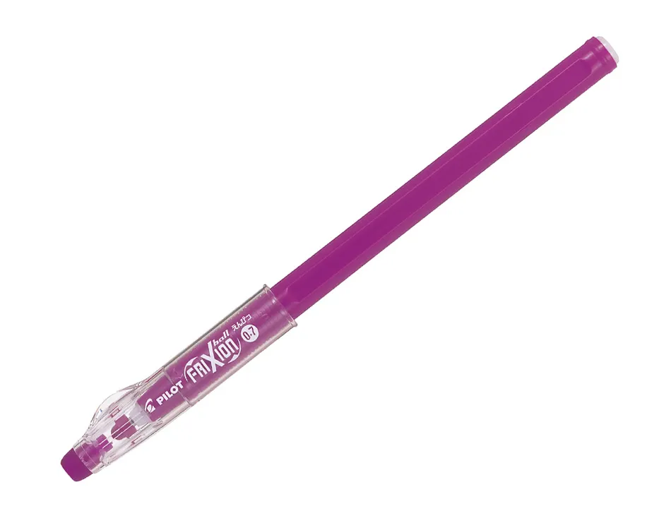 Frixion ball stick roller encre gel rose framboise 0.7 mm