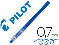 Frixion ball stick roller encre gel bleu 0.7 mm