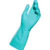 Gant hypoallergenique ultranitril 454 taille 6 coloris turquoise la paire