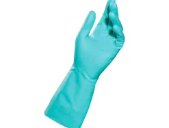 Gant hypoallergenique ultranitril 454 taille 6 coloris turquoise la paire