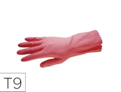 Gant menage coldis latex naturel epi i norme en420 épaisseur 0.33mm standard taille 9