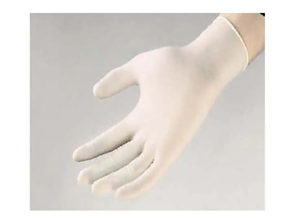 Gants en latex poudre economique longueur 24 cm taille 8 boîte de 100