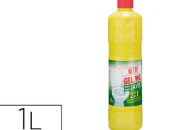 Gel coldis netty nettoyant wc javel texture gel adhérente parois parfaite hygiène blancheur flacon 1l