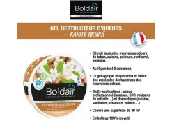 Gel destructeur d odeurs boldair parfum karite monoi pot 300 g