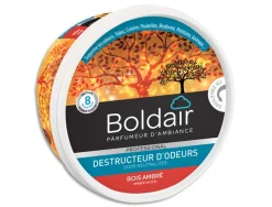 Gel destructeur d odeurs boldair bois ambre pot 300 g
