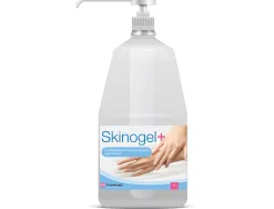 Gel hydroalcoolique skinogel+ flacon pompe 1l
