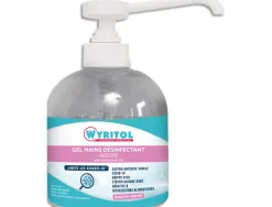 Gel hydroalcoolique wyritol sans parfum flacon 300 ml