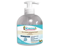 Gel hydroalcoolique wyritol sans parfum flacon 300 ml
