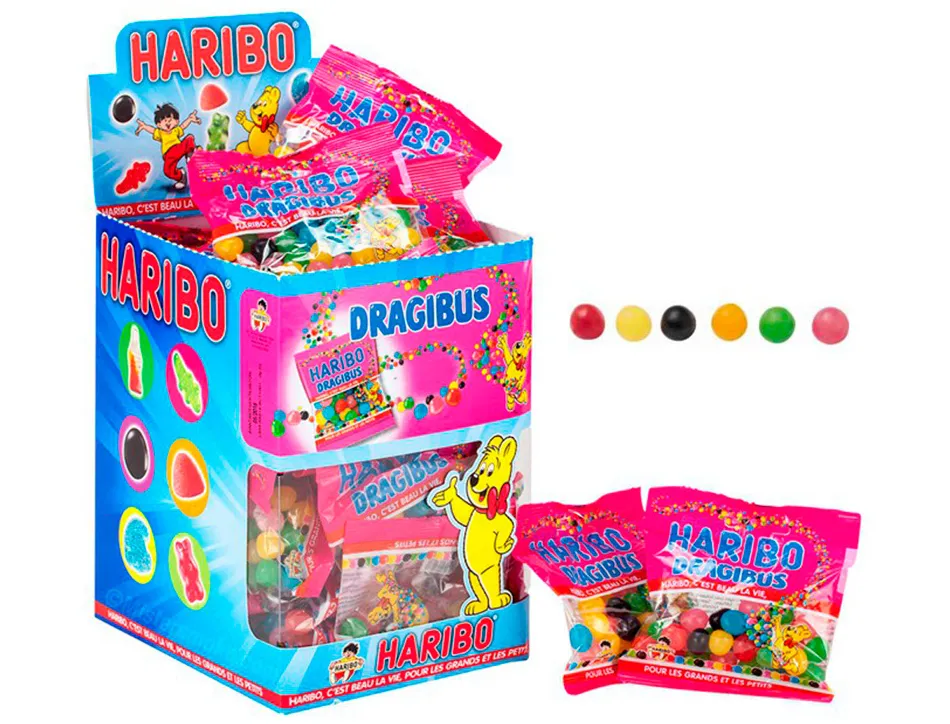Geli haribo dragibus soft scht 120g/30