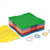 Geoplans wissner geoplans grands modeles activites de geometrie lot de 6 unites et elastiques couleurs