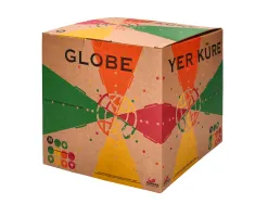 Globe terrestre antartik lumineux carte physique et politique effaçable diametre 30 cm