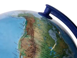 Globe terrestre antartik lumineux carte physique et politique effaçable diametre 30 cm