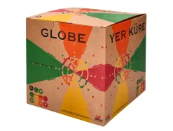 Globe terrestre liderpapel carte physique fr diametre 15 cm