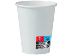 Gobelet en carton coldis de contenance 21cl paquet de 50 blanc