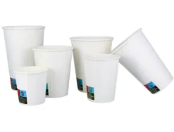 Gobelet en carton coldis de contenance 10cl paquet de 50 blanc 42158