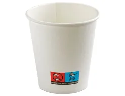 Gobelet en carton coldis de contenance 10cl paquet de 50 blanc 42158
