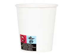 Gobelet en carton coldis de contenance 10cl paquet de 50 blanc 42158
