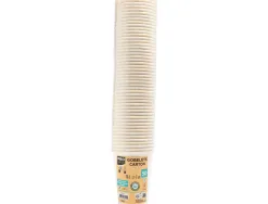 Gobelet exacompta carton 20cl coloris blanc paquet 50 unites