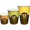 Gobelets en carton decor barista format 10 cl 4 oz 50 unites