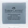 Gomme faber castell mie de pain corrige dessins pastel crayon fusain coloris gris étui plastique