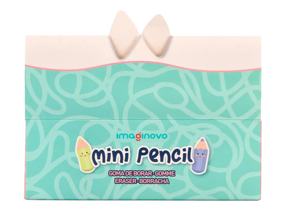 Gomme imaginovo erase it crayons coloris assortis