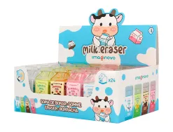 Gomme imaginovo erase it milkshakes coloris assortis