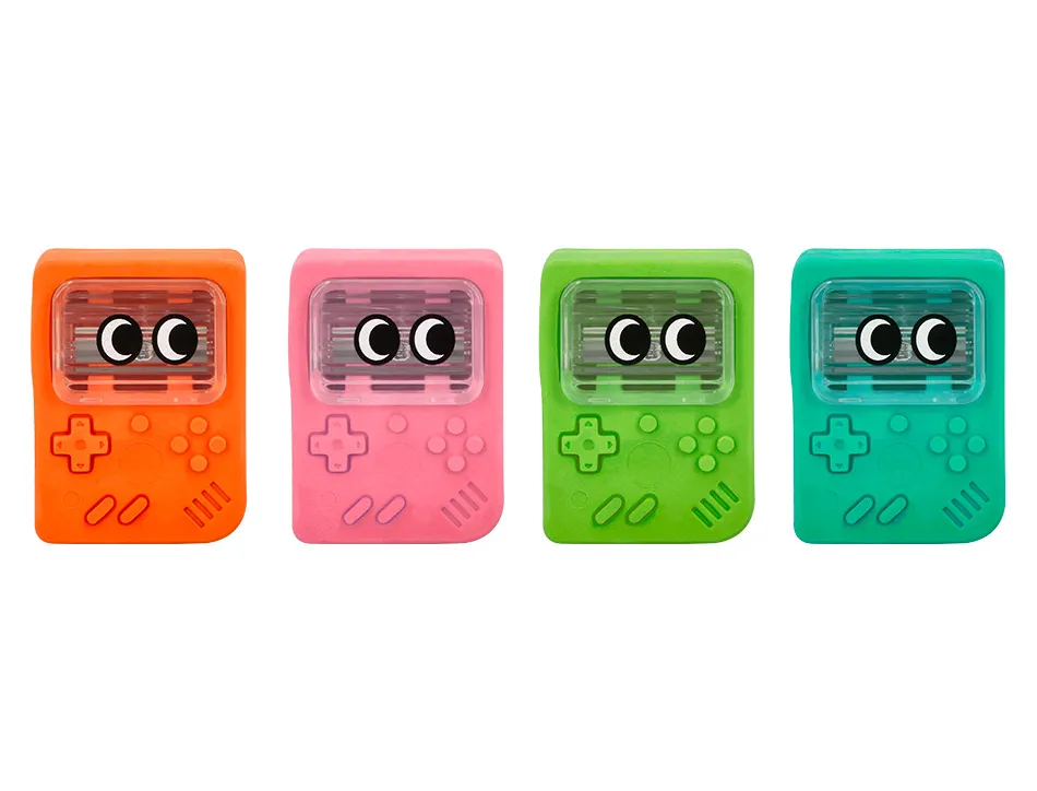Gomme imaginovo erase it console avec taille crayon coloris assortis