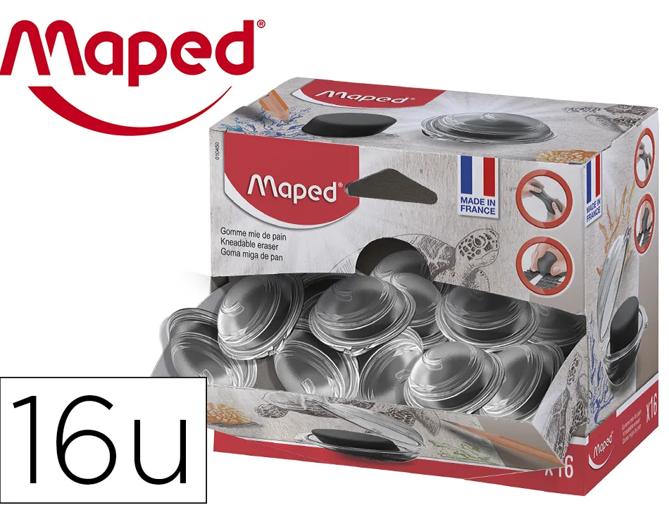 Gomme maped mie de pain efface estompe pastel fusain