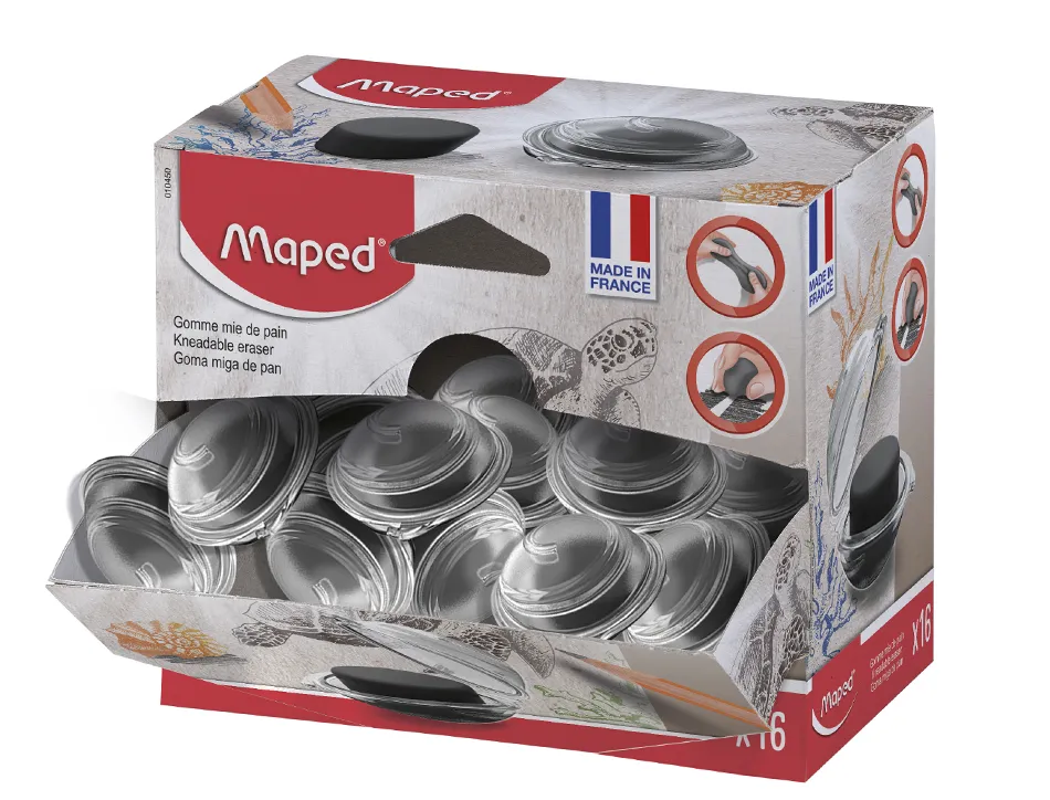 Gomme maped mie de pain efface estompe pastel fusain