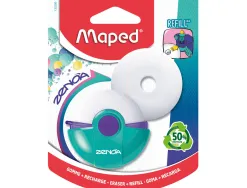 Gomme maped zenoa ronde rechargeable etui protection