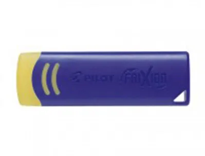 Gomme pilot frixion encre effaçable coloris bleu