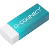 Gomme q-connect économique 60x22x11mm plastique tous usages crayons mines graphite