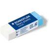 Gomme staedtler mars plastic combi 30x13x12mm sans latex pour l'encre de chine coloris blanc et bleu