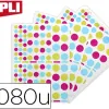 Gommette apli agipa funny peps pochette 20 feuilles 2080 unités