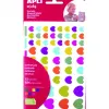 Gommette apli coeurs tailles et coloris assortis 624 unites