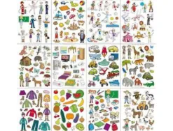 Gommette apli collectivites thematiques assorties 696 unites
