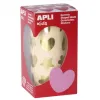 Gommette apli festive assortie coloris or rouleau 720 unites