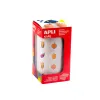 Gommette apli modele legumes ronde diam. 20mm rouleau 900 unites