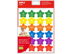 Gommette apli motivations assorties 288 unites