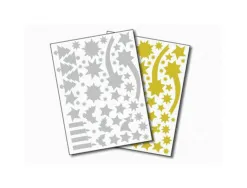 Gommette apli noel or et argent assorties 244 unites