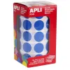 Gommette apli ronde 20mm coloris bleu rouleau 1770 unites