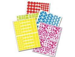 Gommette apli special ecole tailles et coloris assortis 6060 unites