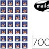 Gommette éducative maildor bon points renards 148x210mm sachet 700 unités