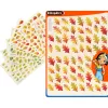 Gommette fantaisie cleopatre feuilles arbres printemps/automne 4 motifs 1438 gommettes pochette de 24