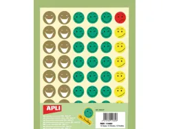 Gommette sourire apli agipa repositonnable pochette 576 unités
