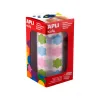 Gommettes fleurs apli kids rouleau 20 mm couleurs assorties boite de 900