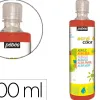 Gouache acrylique pebeo acrycolor indelebile couvrante brillante miscible tout support rouge primaire flacon 500ml