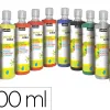 Gouache acrylique pebeo acrycolor indelebile couvrante brillante coloris assortis special fete 10 flacons x 500ml